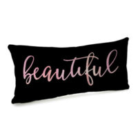 Подушка декоративна оксамитова Beautiful 50x24 см (52BP_AW007)