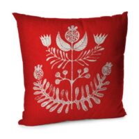 Подушка диванна з оксамиту Чари 45x45 см (45BP_25F001)