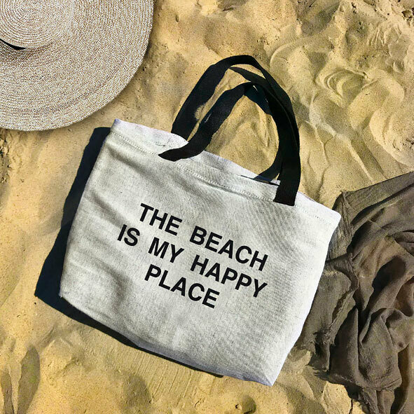 Сумка пляжна Beach The beach is my happy place (KOTB_19I010)