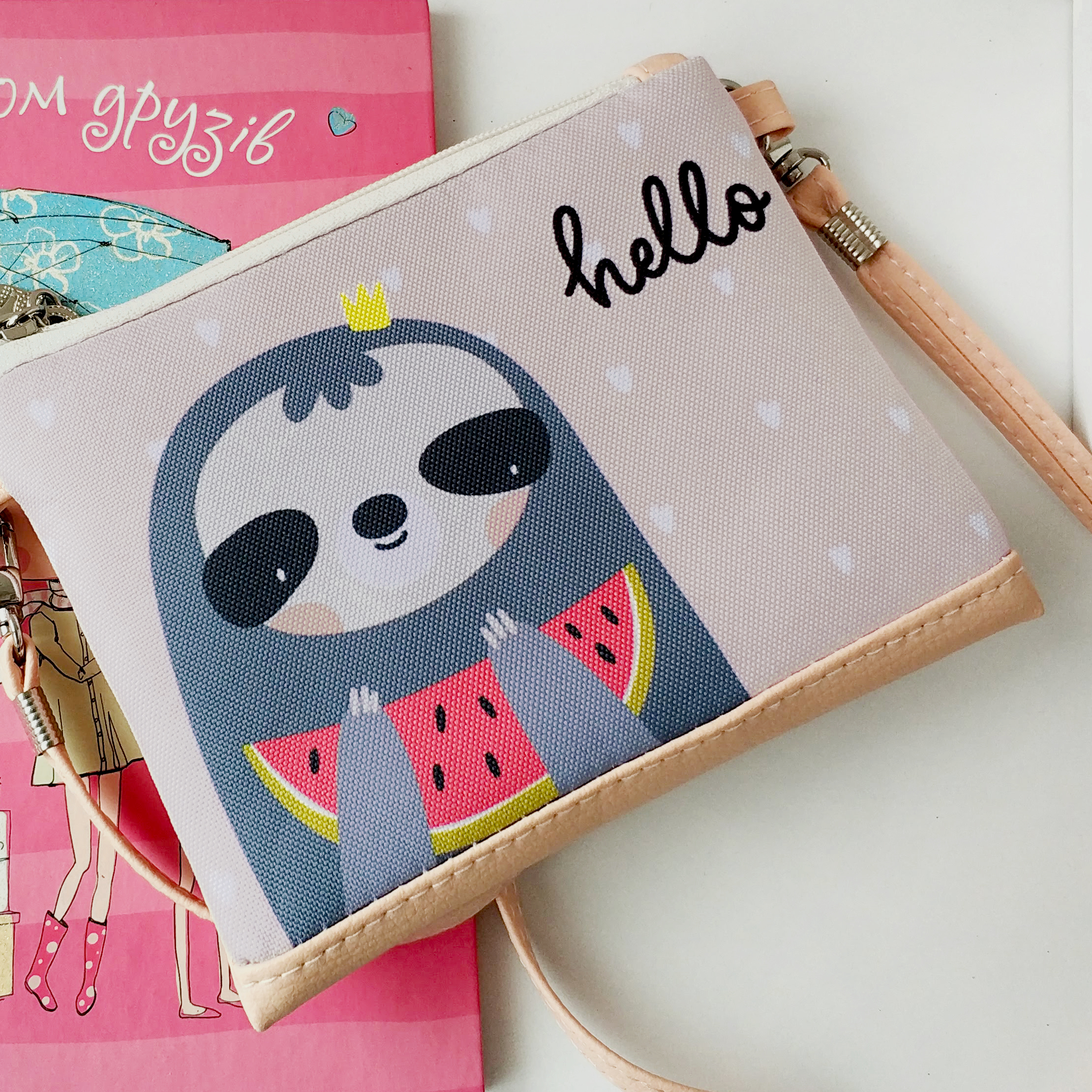 Сумка для дівчинки Little fairy Hello ленівец 18х14 см (SF_20M013_PUD)
