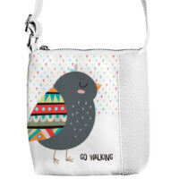 Сумка дитяча Little princess Пташка Go walking 16x16 см (PSD_WL006_WH)