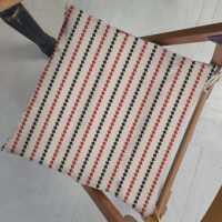 Подушка на стілець Лінії з хрестиків 40x40x4 см (PZ_23F014)