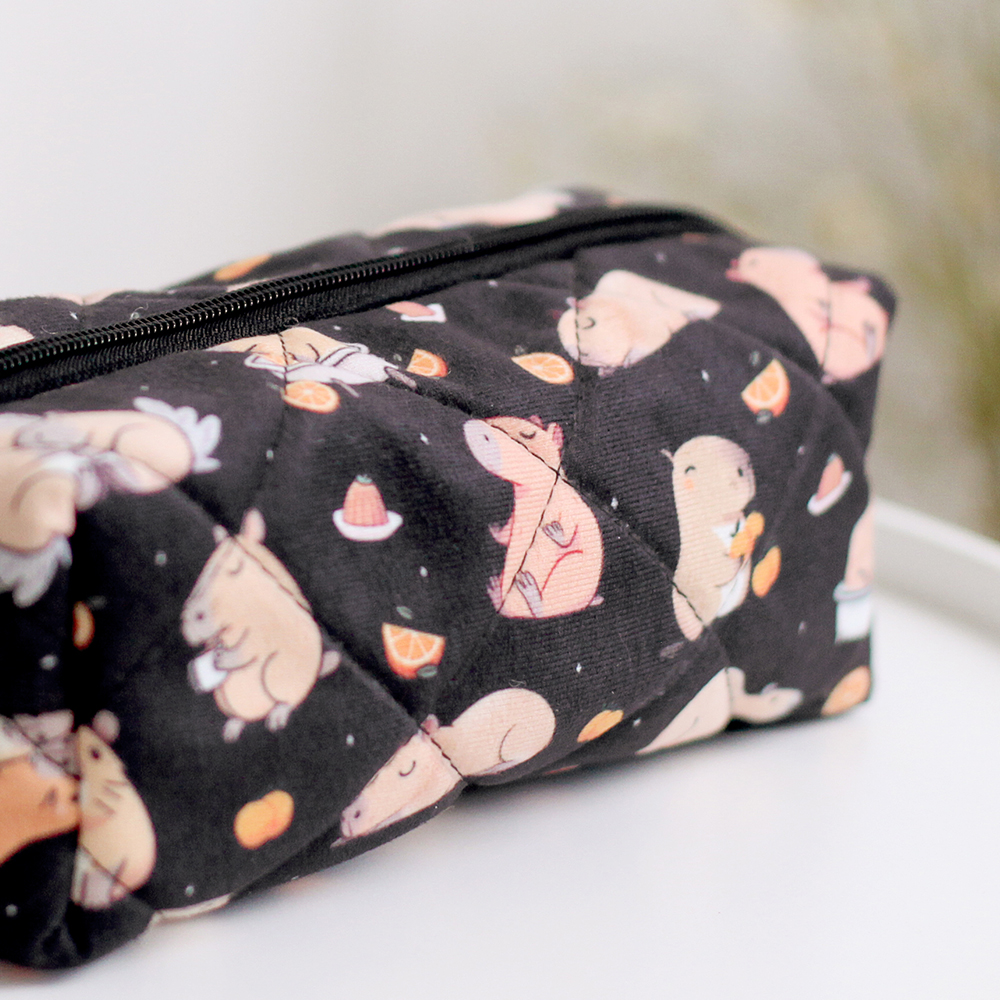 Косметичка Pusheen Капібара 22х10х9 см (KP_24J002_BL)