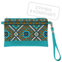klatch-cherez-pleche-ukrayinskij-ornament-korichnevo-blakitnij-25x15-sm-kl_gl_15ukr023_gol
