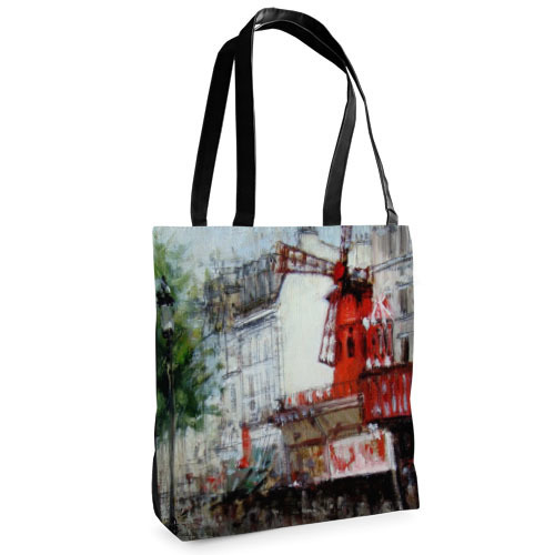 Сумка жіноча Tenderness Moulin Rouge в Парижі 37×33 см (ST_IL019_BL)