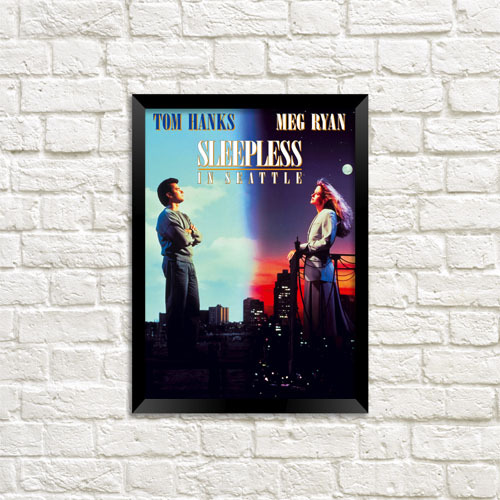 Постер у рамці Sleepless in seattle 15х21см, A5 (MT5_21L006_BL)