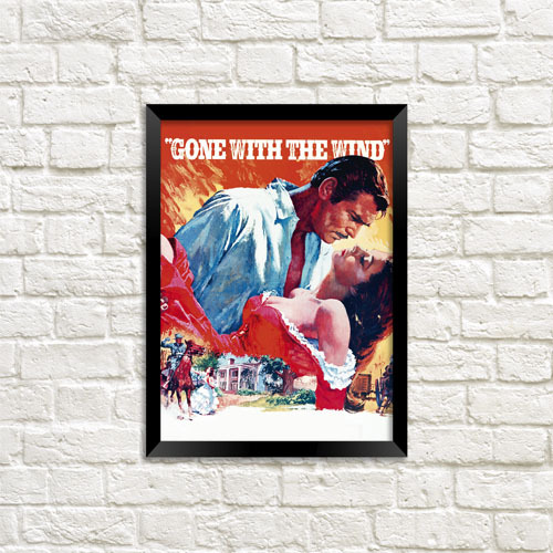 Постер у рамці Gone with the wind 15х21см, A5 (MT5_21L012_BL)