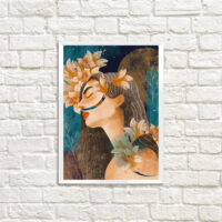 poster-u-ramtsi-floral-woman-15h21sm-a5-wmt5_21m004_wh