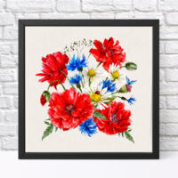 poster-u-ramtsi-ukrayinskij-buket-polovih-kvitiv-30x30-sm-kmt_22u010_bl