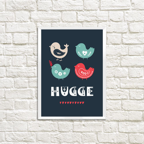 Постер у рамці Hygge 21х30см, A4 (WMT4_19NG023_WH)
