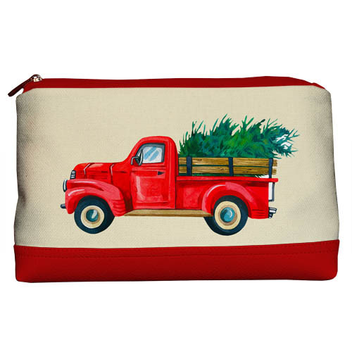 Косметичка дорожня жіноча Lovely Свято наближається 26x15x8 см (KK_23NG007_KR)