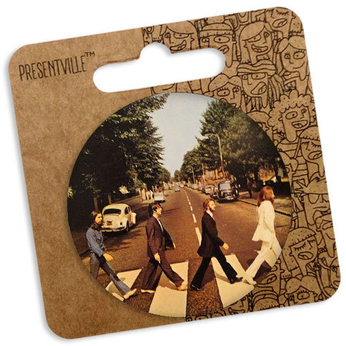 Значок круглий The Beatles: Abbey Road 1LP 56 мм (Z3_17J025)